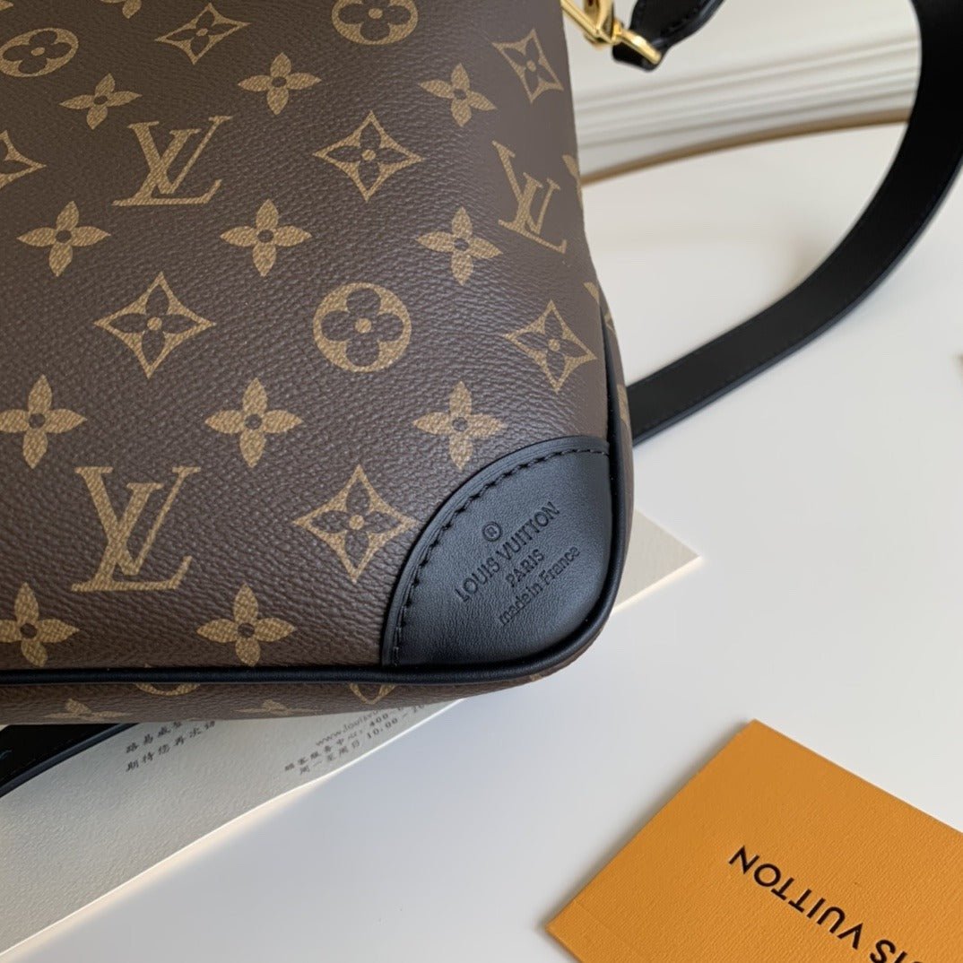 Louis Vuitton Odeon PM Monogram Canvas 28cm Black