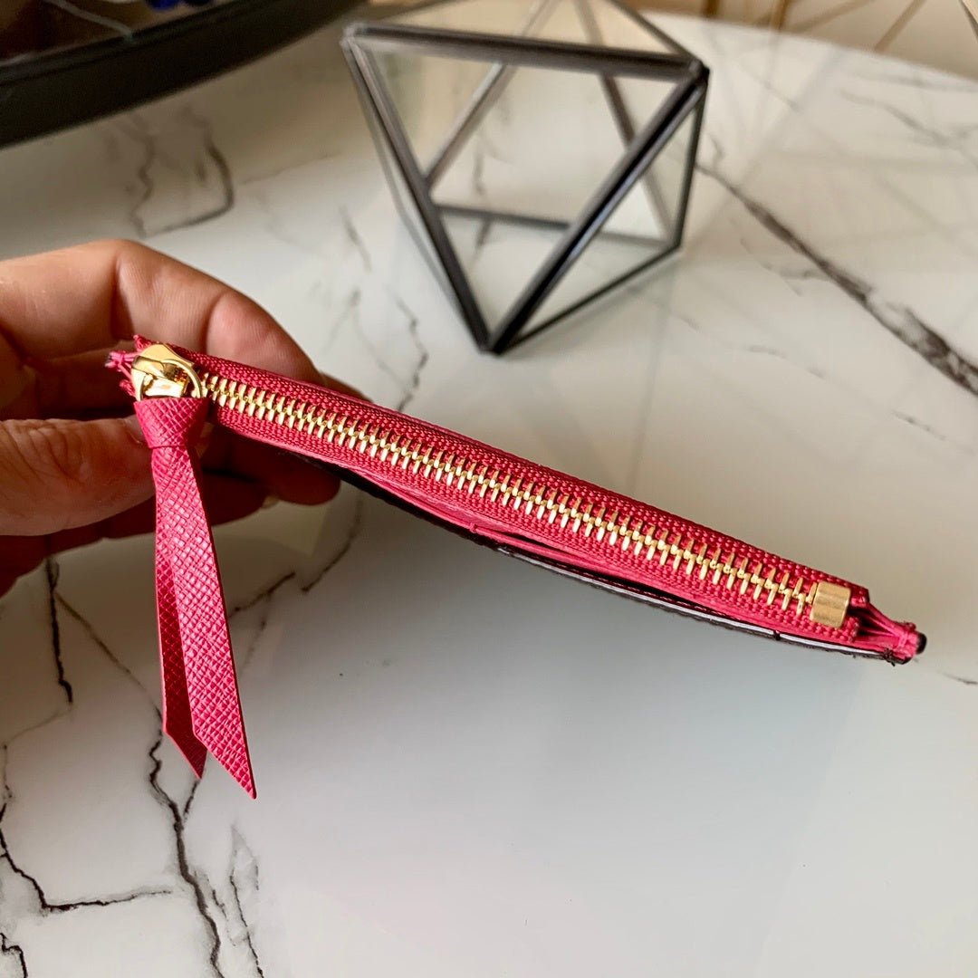 Louis Vuitton Porte-Carte Zippe 13cm Brown