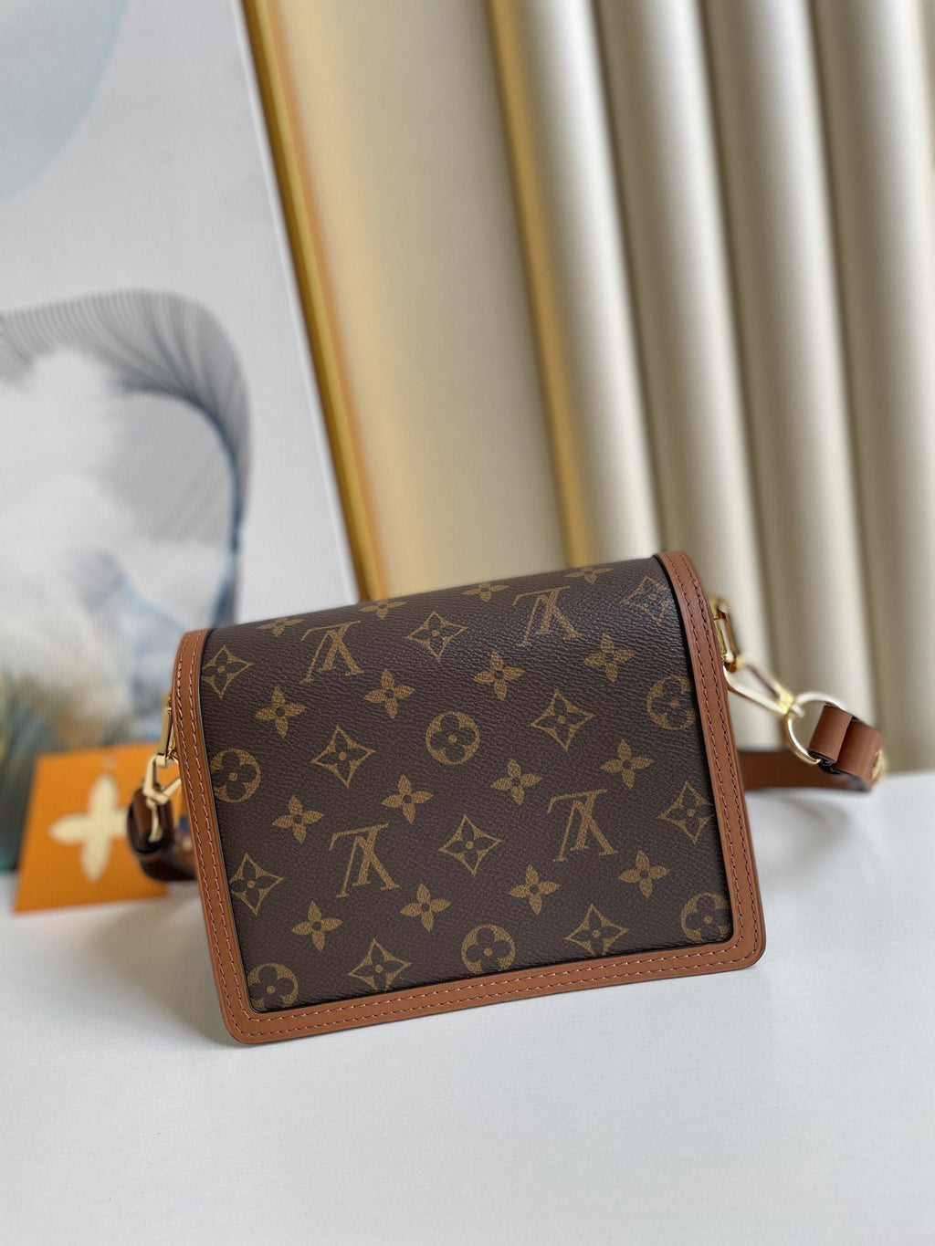 Louis Vuitton Mini Dauphine Monogram And Monogram Reverse Canvas By Nicolas Ghesquière For Spring-Summer, For Women Women’s Handbags, Shoulder Bags 20cm LV M45959