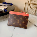 Louis Vuitton Porte-Carte Zippe 13cm Brown