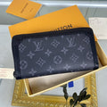 Louis Vuitton Zippy Wallet Trunk 20cm Black