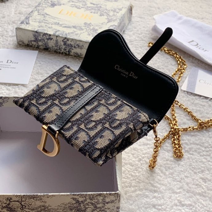 Christian Dior Crossbody Brown Bag 12cm