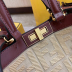 Fendi Peekaboo X-tote Bag 41cm Cream