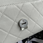 Chanel Classic Flap Bag 20cm White