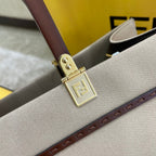Fendi Tote Bag 35cm Grey