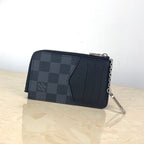 Louis Vuitton Damier Clutch Bag 13cm Blue