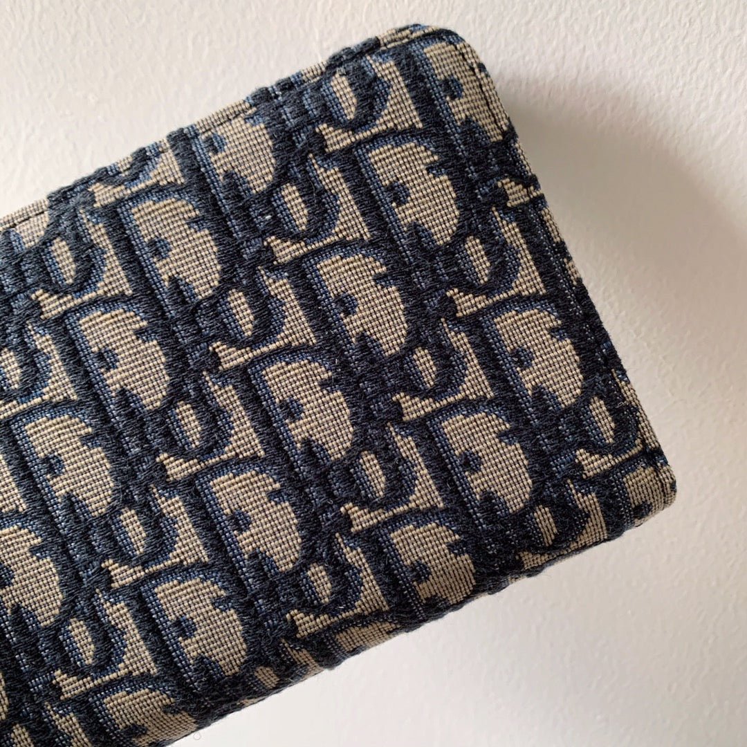 Christan Dior Blue Clutch 20cm