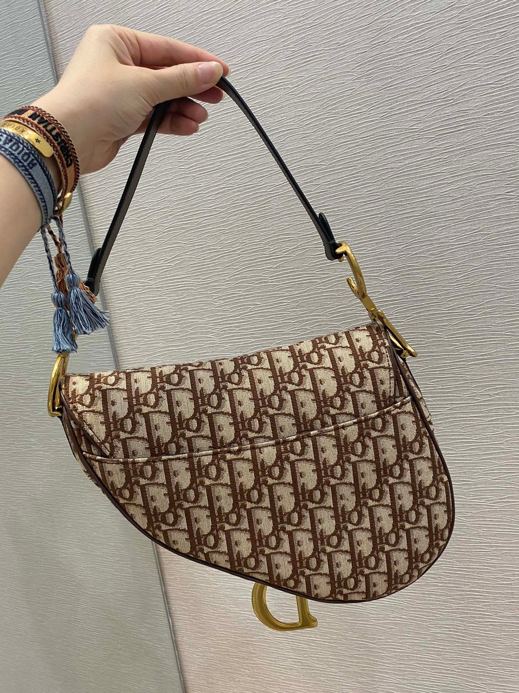 Christian Dior Brown Handle Bag 26cm