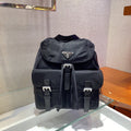 Prada Small Re-Nylon Backpack Black For Women, Women’s Bags 11in/28cm