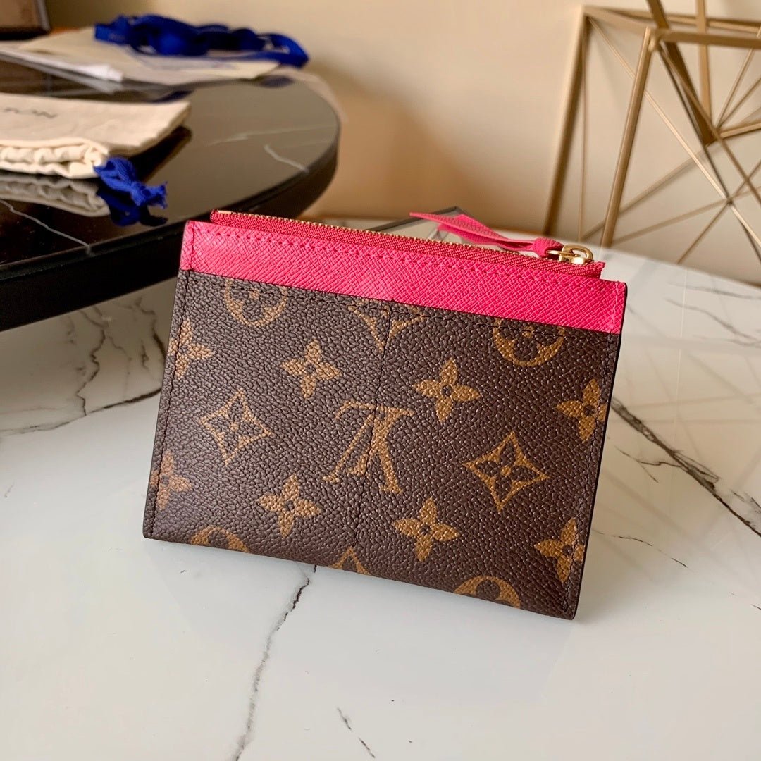 Louis Vuitton Porte-Carte Zippe 13cm Brown