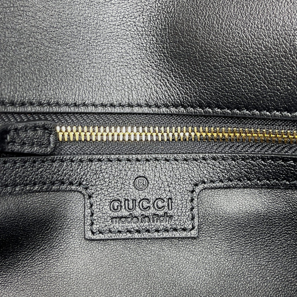 Gucci Blondie Shoulder Bag Black For Women, Women’s Bags 11in/28cm GG‎