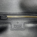 Gucci Blondie Shoulder Bag Black For Women, Women’s Bags 11in/28cm GG‎