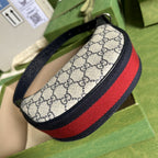 Gucci Ophidia GG Mini Bag Beige And Blue GG Supreme Canvas For Women 7.9in/20cm