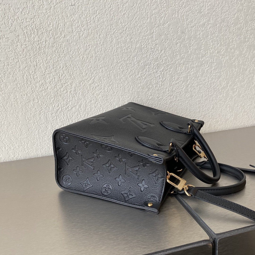 Louis Vuitton M45659 On The Go PM 25cm Black