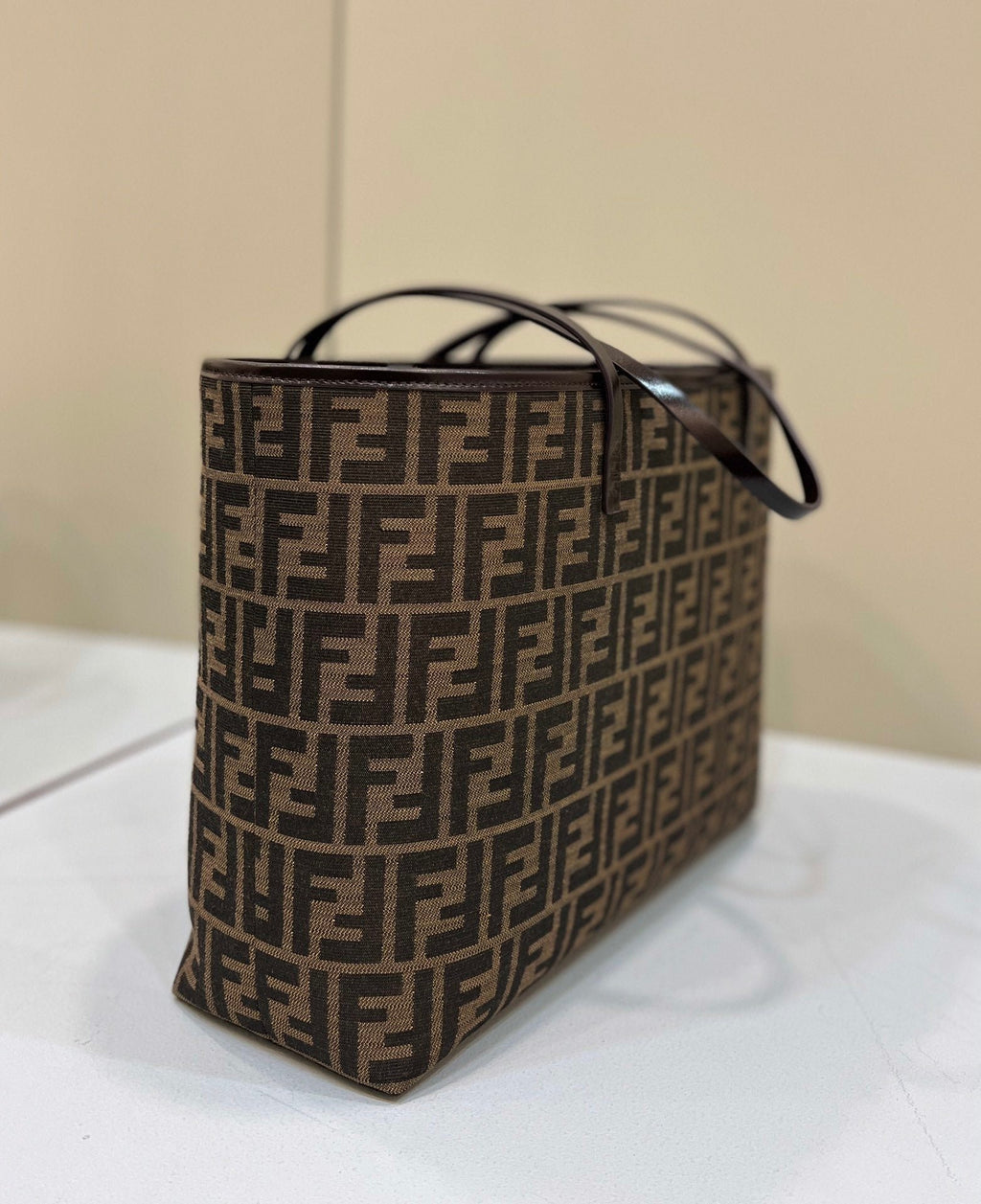 Fendi Tote Bag 48cm Brown