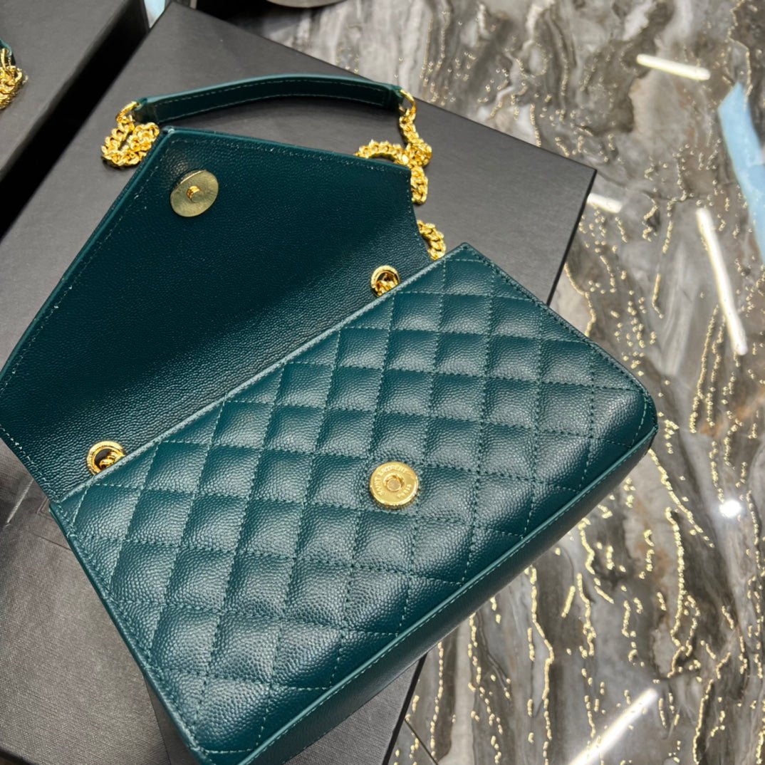 Saint Laurent Small Bag In Mix Matelasse 21cm
