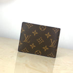 Louis Vuitton Monogram Wallet 12cm Brown