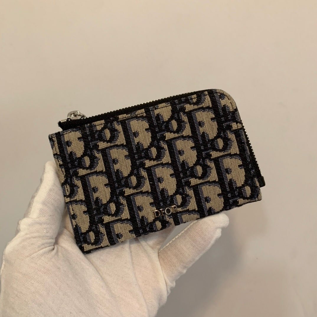 Christian Dior Oblique Begie Wallet 12cm