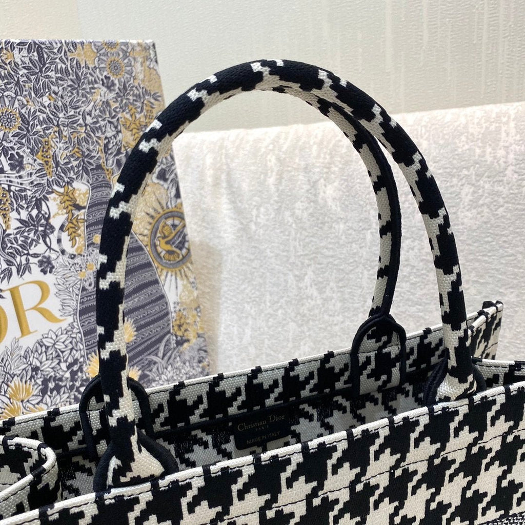 Christina Dior Medium Book Tote Bag 36cm Black