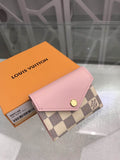 Louis Vuitton Damier Wallet 10cm Pink