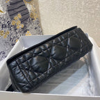 Christian Dior Large Caro Bag 28cm Black