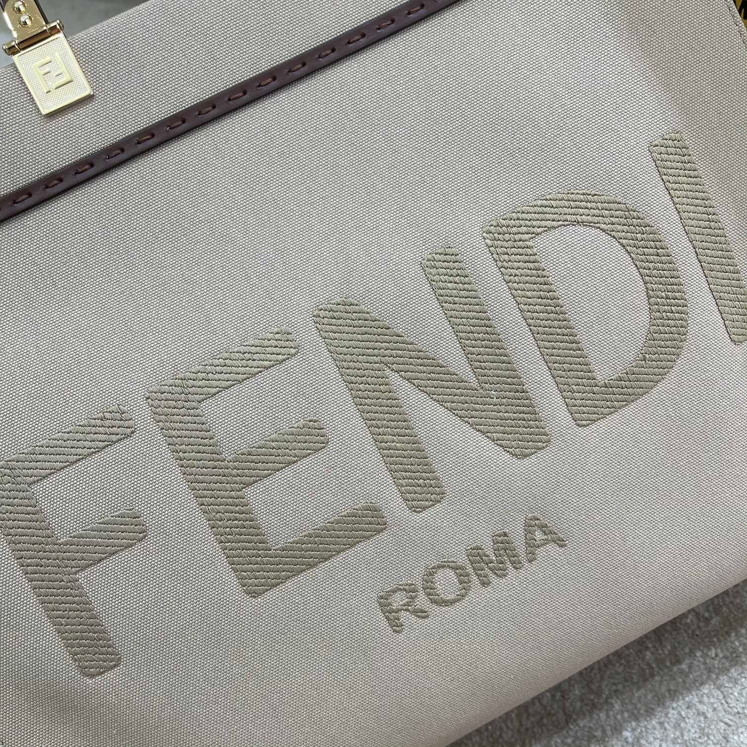 Fendi Tote Bag 35cm Grey