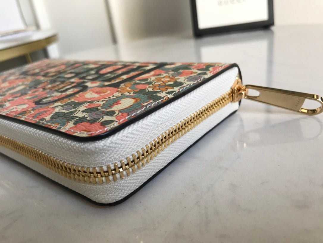 Liberty London Floral Printed Zip-around Wallet 19cm