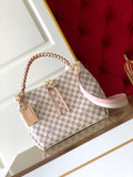 Louis Vuitton Beaubourg Woven Handle Tote Bag 32cm Damier Azur Canvas Spring/Summer Collection M40343