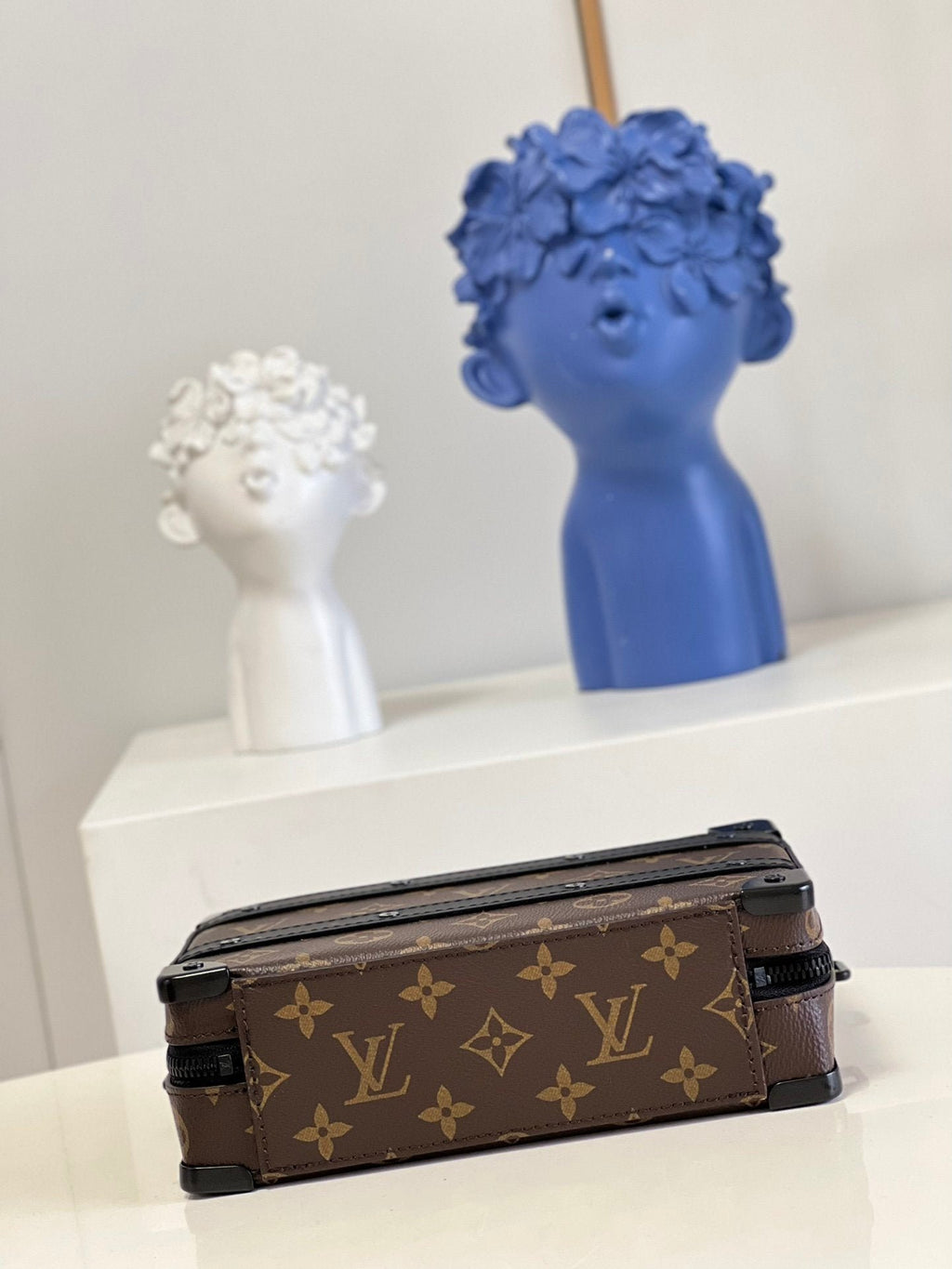 Louis Vuitton Handle Soft Trunk 22cm Brown