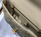 Small Dior Beige Caro Bag 20cm