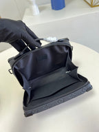 Louis Vuitton Handle Soft Trunk 22cm Black