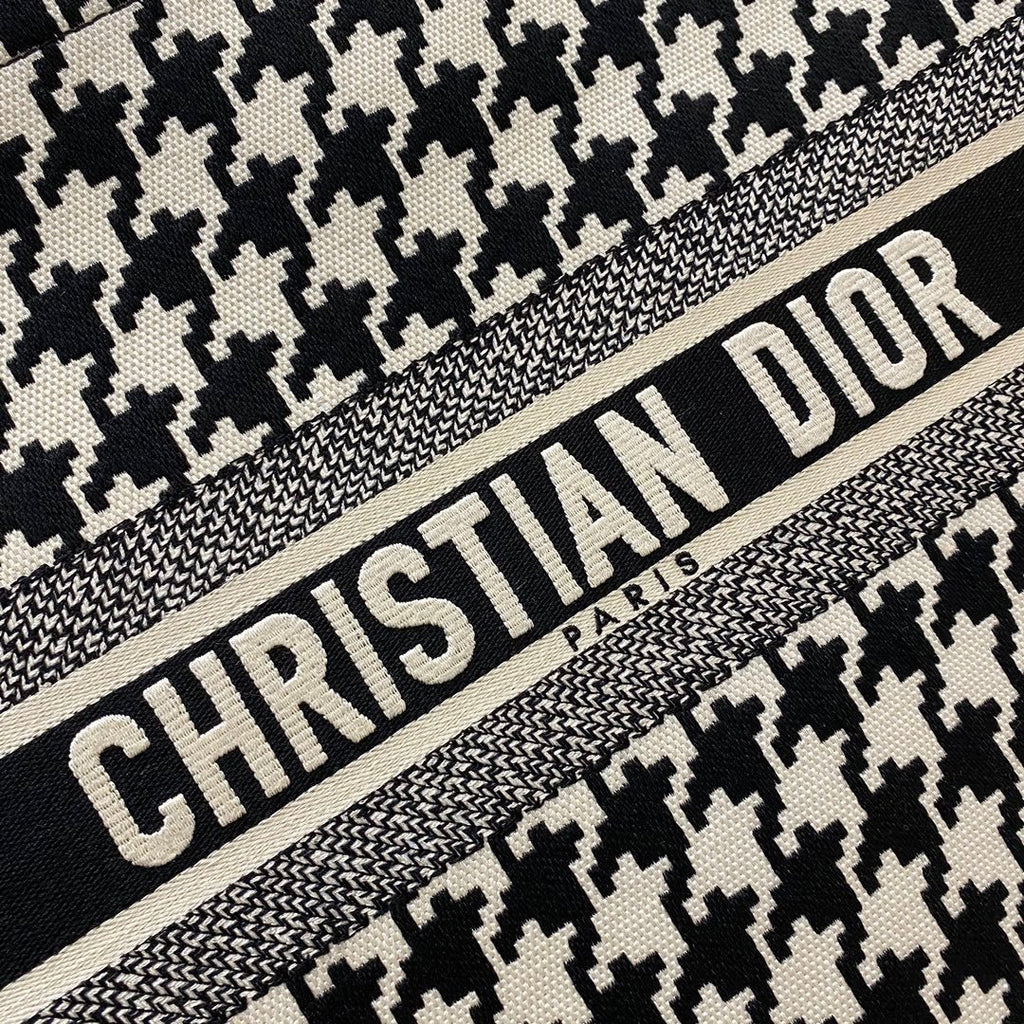 Christian Dior Book Tote Bag 42 cm Black/White