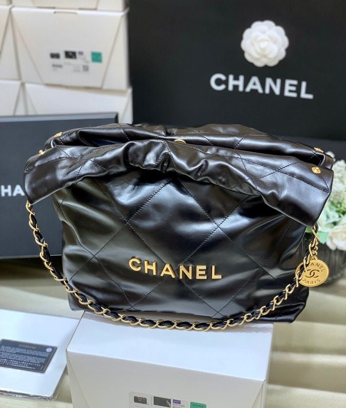 Chanel 22 Large Handbag 41cm Black