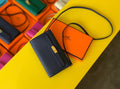 Hermes Kelly Wallet To Go Woc Epsom Blue For Women, Women’s Wallet 8.3in/21cm