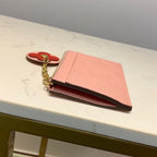 Louis Vuitton Zipped Card Holder 13cm Pink