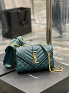 Saint Laurent Small Bag In Mix Matelasse 21cm