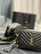 Saint Laurent Lou Belt Bag In Matelasse Gold Hardware 15cm