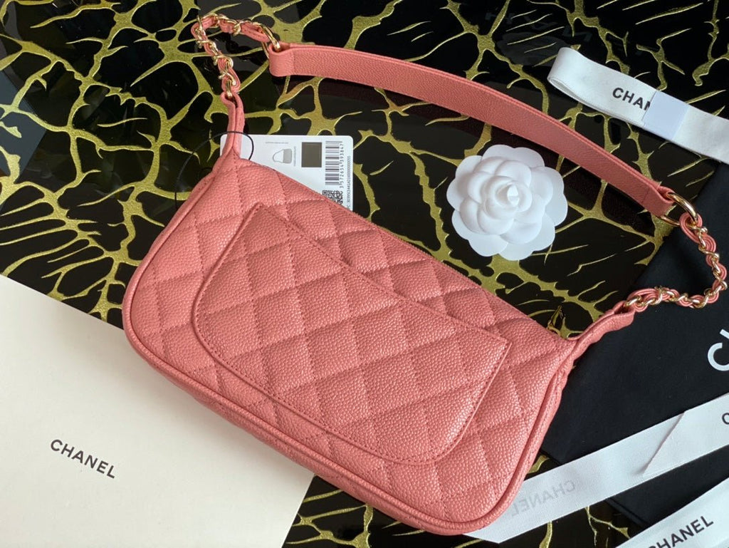 Chanel Classic Shoudlerbag 25cm Pink