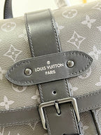 Louis Vuitton Saumur Backpack 42cm Black