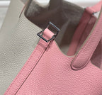 Hermes Picotin Lock 18 Bag Grey/Pink For Women 7.1in/18cm