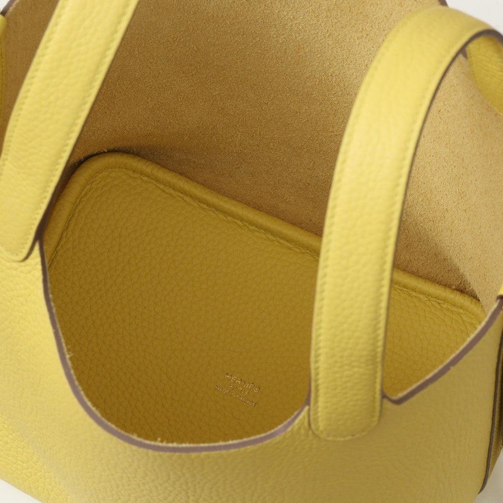 Hermes Picotin Lock 18 Bag Limoncello For Women 7.1in/18cm