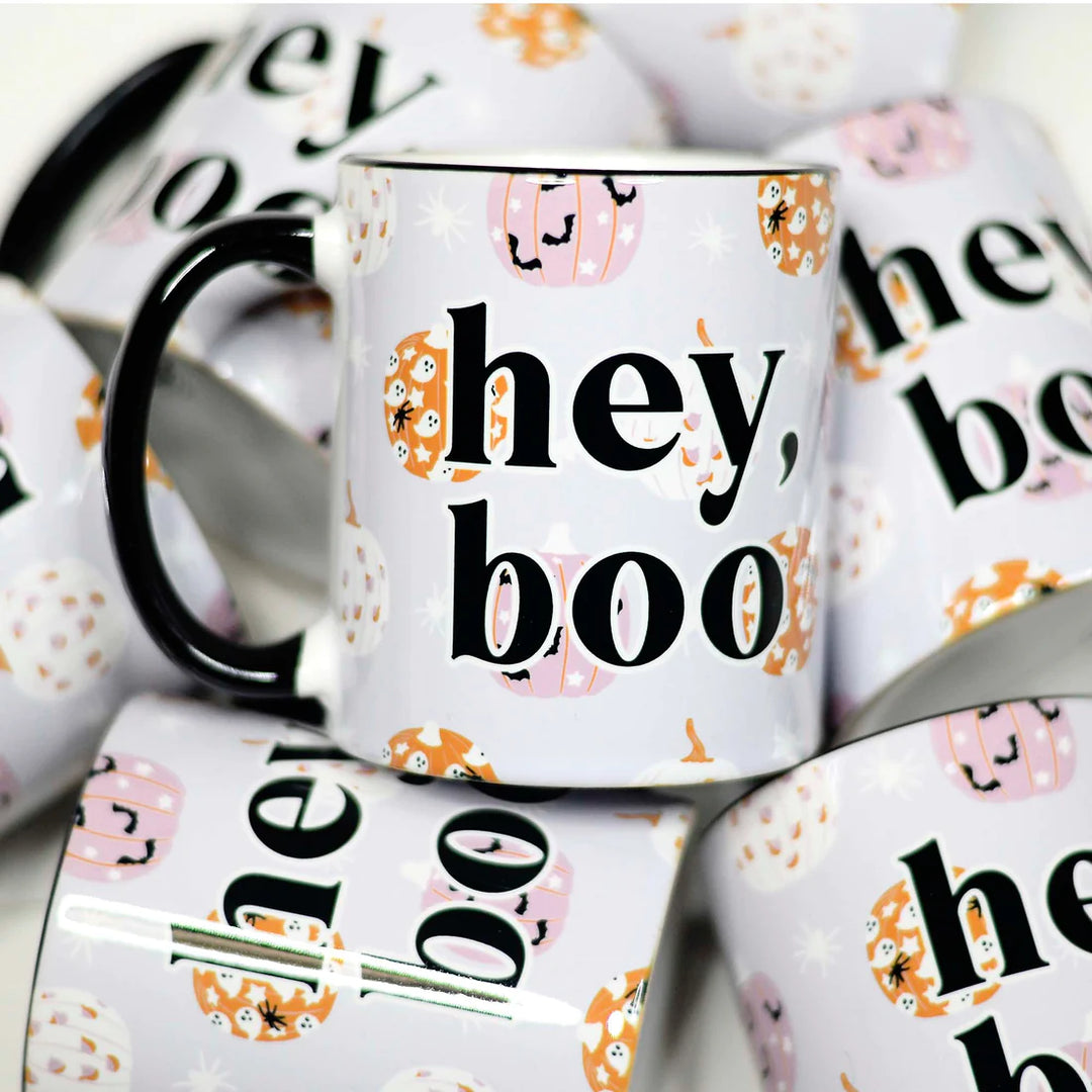 Hey Boo 11 oz Mug  |  Featured Brand