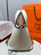 Hermes Picotin Lock 18 White Bag For Women, Women’s Handbags 7.1in/18cm