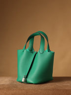 Hermes Picotin Lock 18 Green Bag For Women, Women’s Handbags 7.1in/18cm