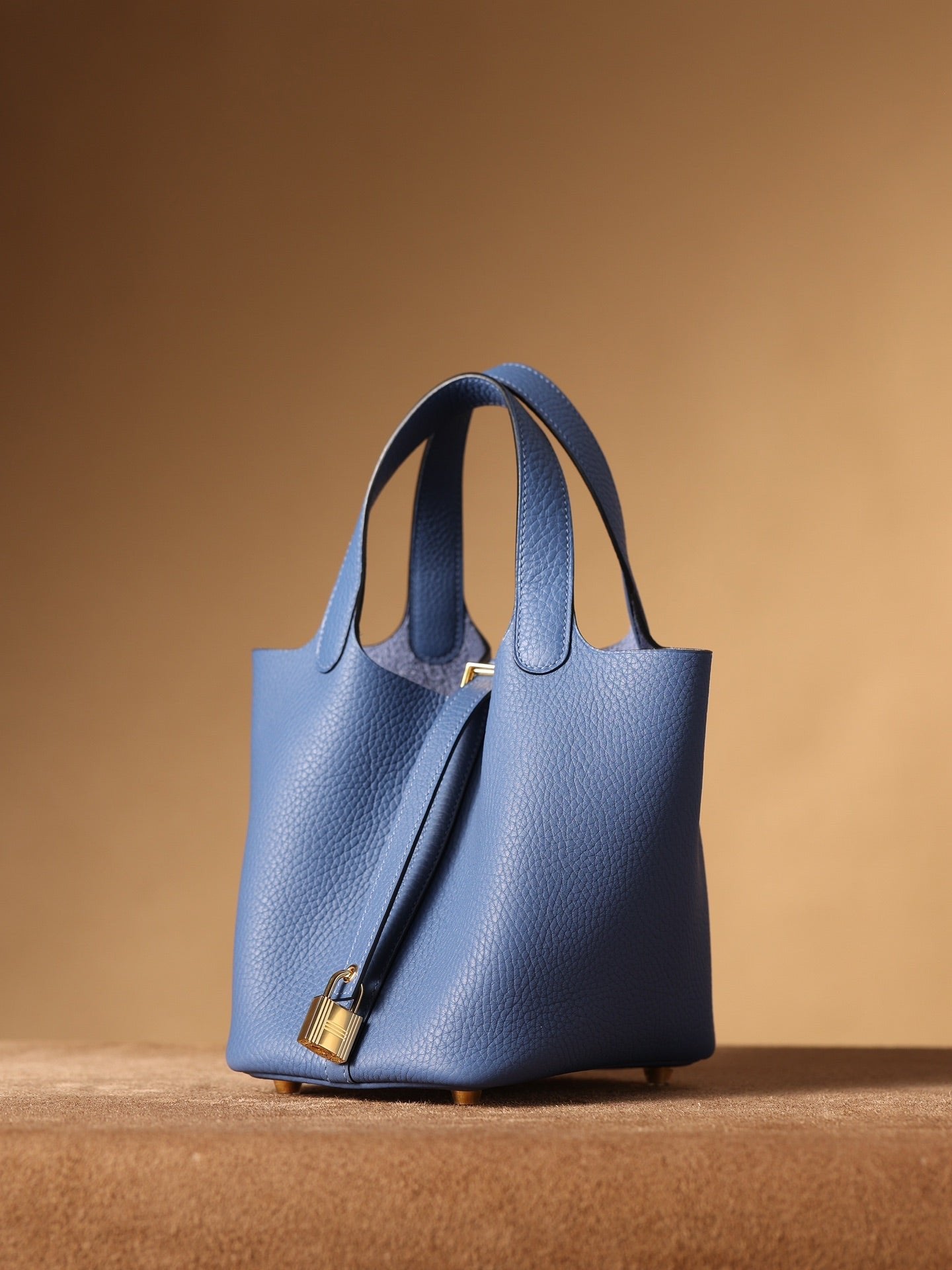 Hermes Picotin Lock 18 Blue Bag For Women, Women’s Handbags 7.1in/18cm