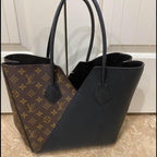 Louis Vuitton Kimono Tote Bag 25cm Monogram Canvas Spring/Summer Collection M41856, Noir