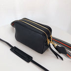 Prada Medium Camera Bag With Gold Tone Hardware In Black For Women 8.6in/ 22cm