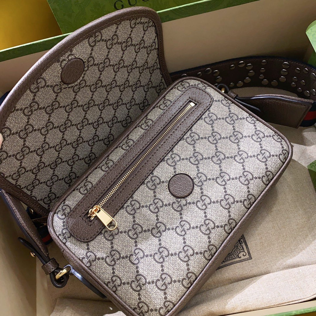 Gucci Ophidia GG Small Shoulder Bag Beige For Women, Women’s Bags 9.1in/23cm