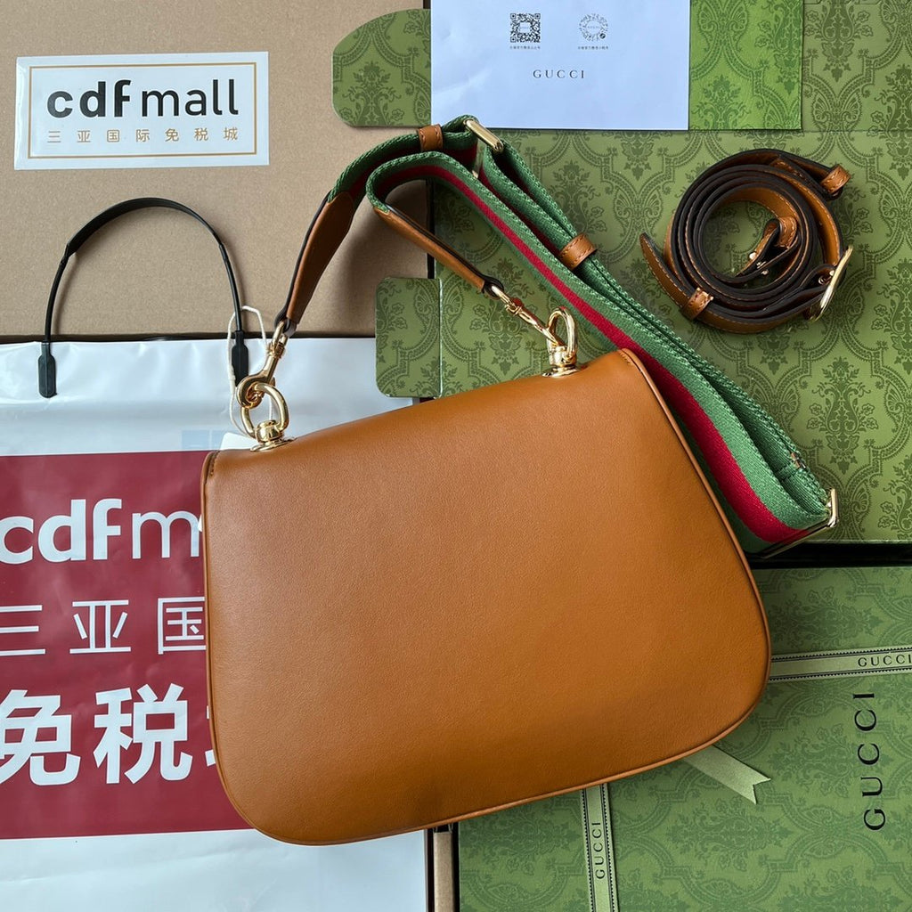 Gucci Blondie Mini Bag Brown For Women, Women’s Bags 11.4in/29cm
