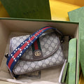Gucci Ophidia GG Small Shoulder Bag Beige For Women, Women’s Bags 9.1in/23cm
